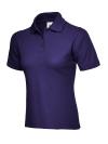 UC106 Ladies Polo Shirt Purple colour image